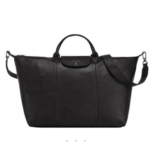longchamp leather travel bag