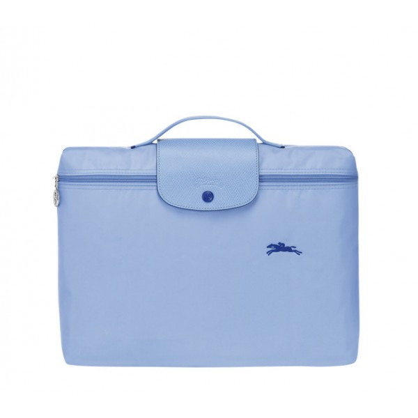 Blue Longchamp Pliage Club Briefcase Pliage/Nylon Material, Cheap Longchamp