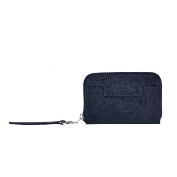 longchamp coin purse leather