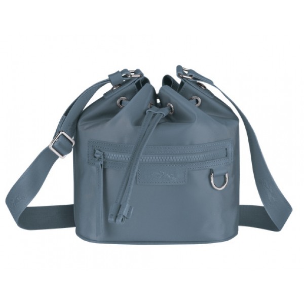 Longchamp Neo Cuir Canvas Bucket Bag / Crossbody Bag - Gray Colorway for  Sale in Los Angeles, CA - OfferUp